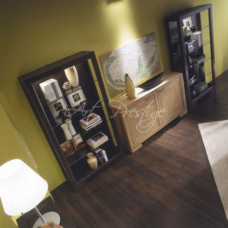 Art.EC004 Libreria moderna con faretti - immagine 3