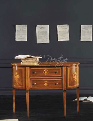 Art.277 Comoncino mezzaluna a intarsi