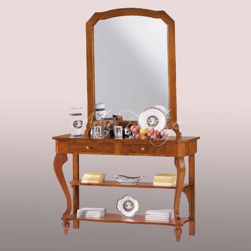 Art.1108 Consolle sagomata 2 cassetti