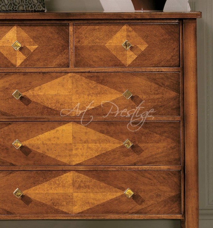 Art.131 Comoncino in acero con rombi - immagine 2