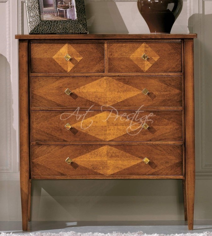 Art.131 Comoncino in acero con rombi - immagine 3