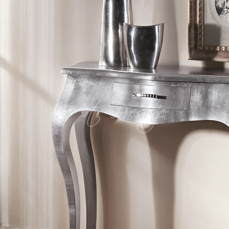 Art.1449 Silver leaf console L.104 - Image 4