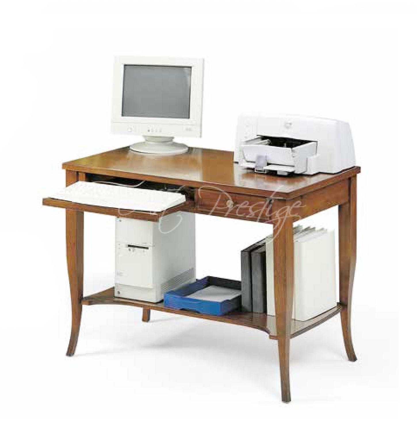 Art.157 Computer desk with extractable plane Art Prestige Luxury