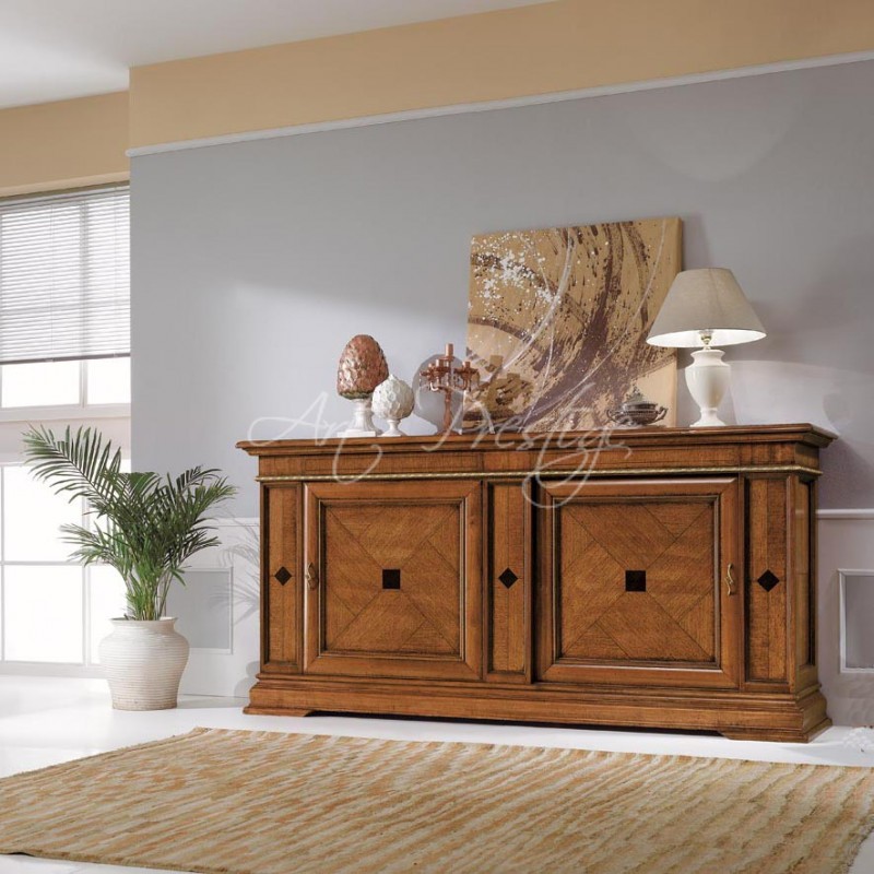 Art.158/A Credenza raffinata noce - immagine 5