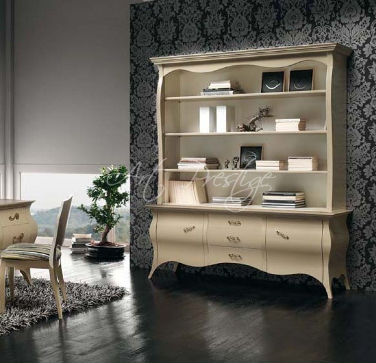 Art.1761/T Libreria credenza bombata - immagine 3