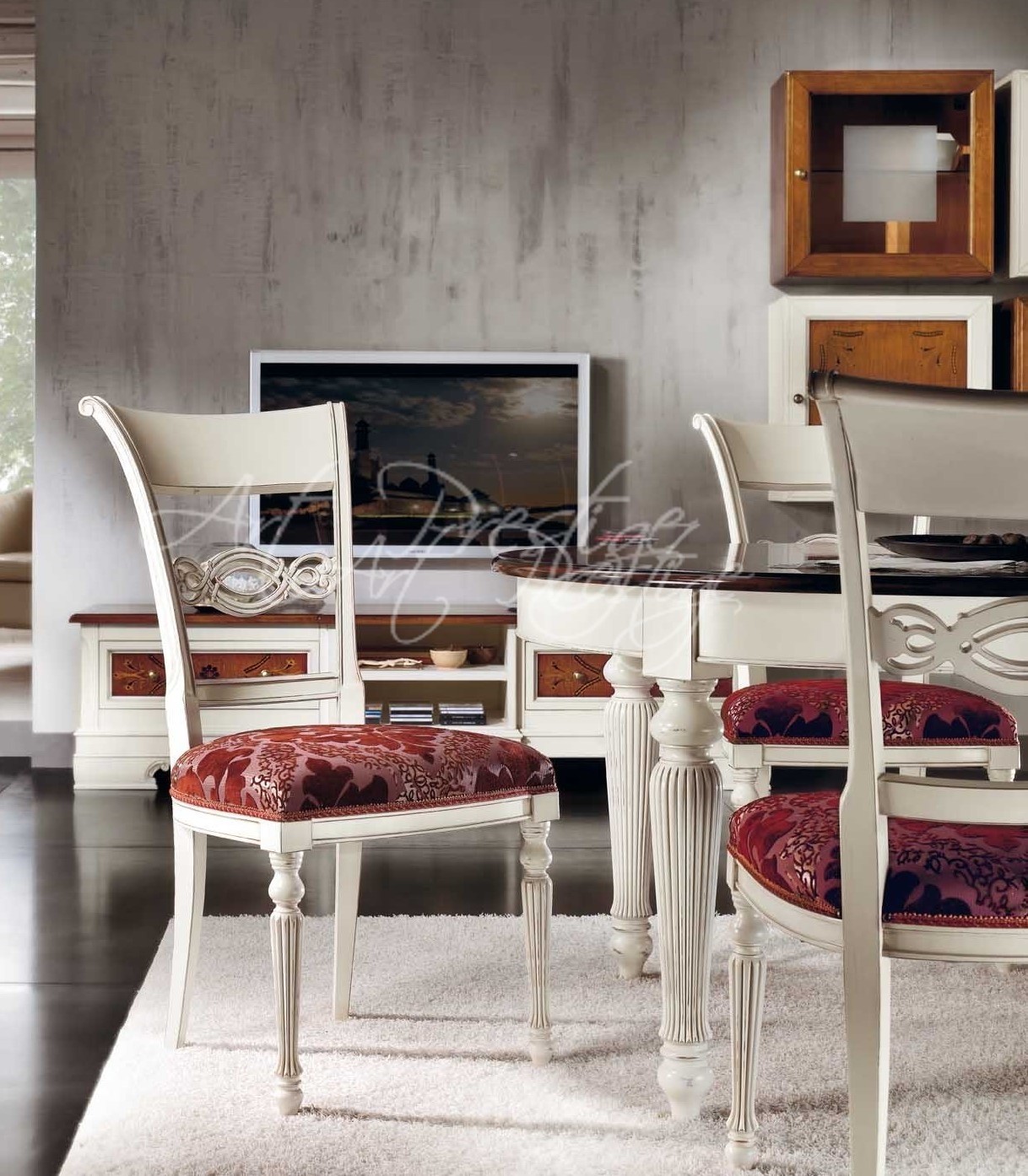 Art.H1191 Sedia provenzale imbottita