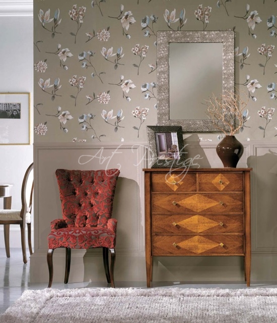 Art.131 Comoncino in acero con rombi