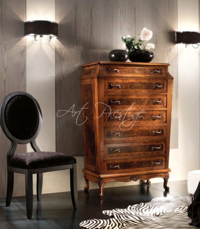 Art.661 Trittico radica noce e bois de rose - immagine 3
