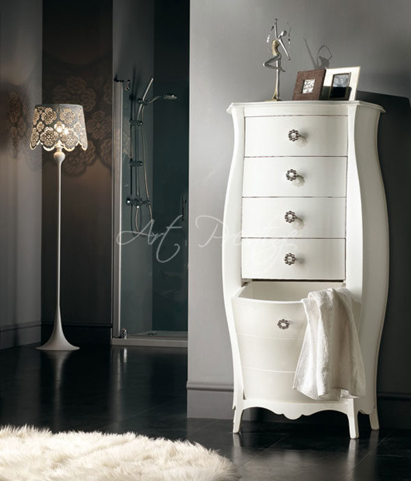 Art.3029/A Bathroom drawer with flap