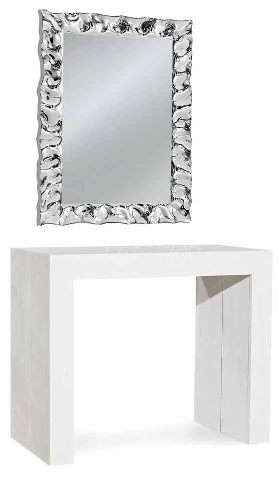Art.669 Extendable table in ash wood