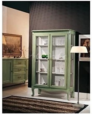 Art.252/G Vetrina bombata verde chiaro - immagine 2
