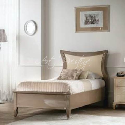 Art.3243/A Single color bed of your choice