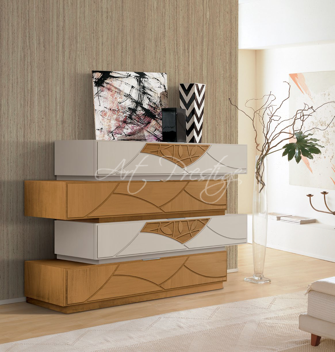 Art.594 Asymmetric design dresser