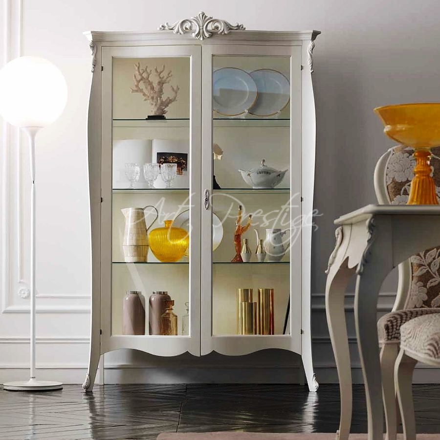 Art.1715/G Vetrina 2 porte bombata