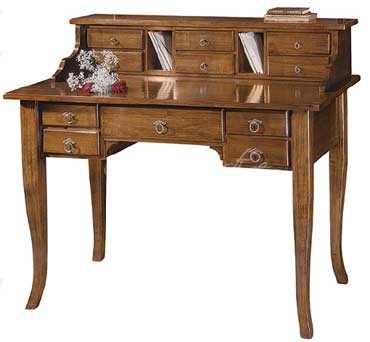 Art.5013/A Scrittoio con alzata 11 cassetti