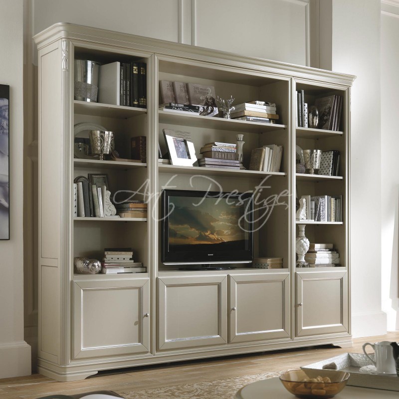 Art.6012/T Parete porta tv libreria