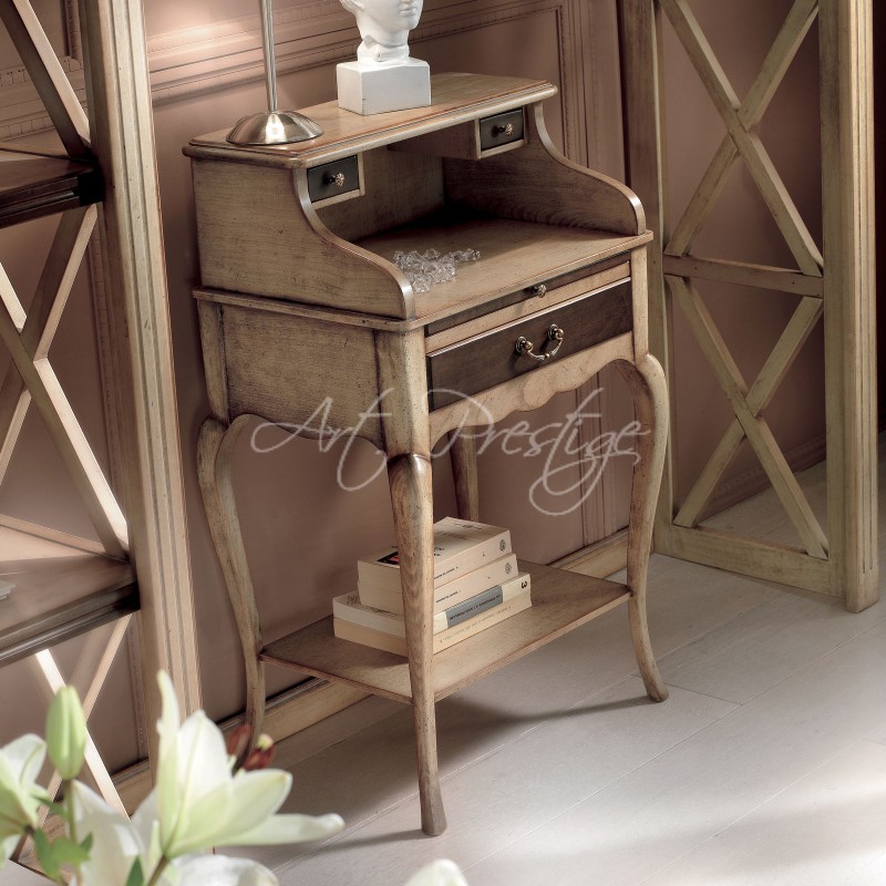 Art.H642 Libreria a parete con scrittoio - immagine 4