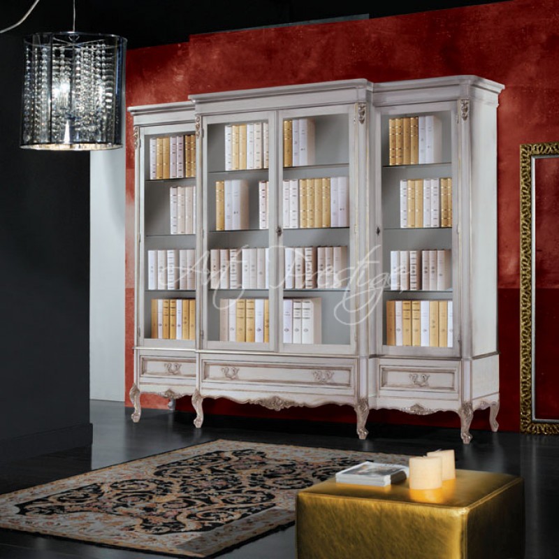Art.710 Scrivania intagliata provenzale - immagine 5