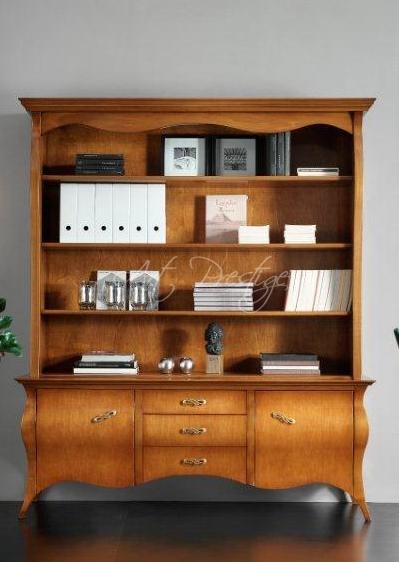 Art.1761/T Libreria credenza bombata