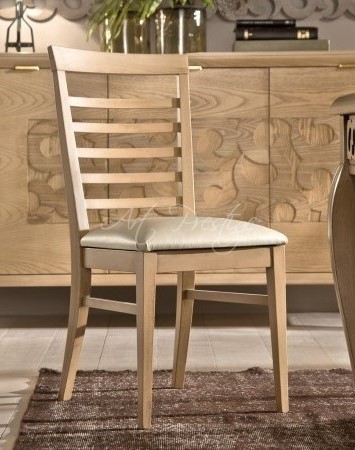 Art.FSM784 Sedia contemporanea con seduta imbottita