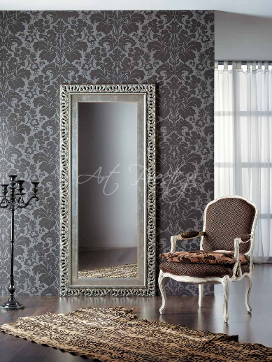 Art.H877 Specchiera argento anticato