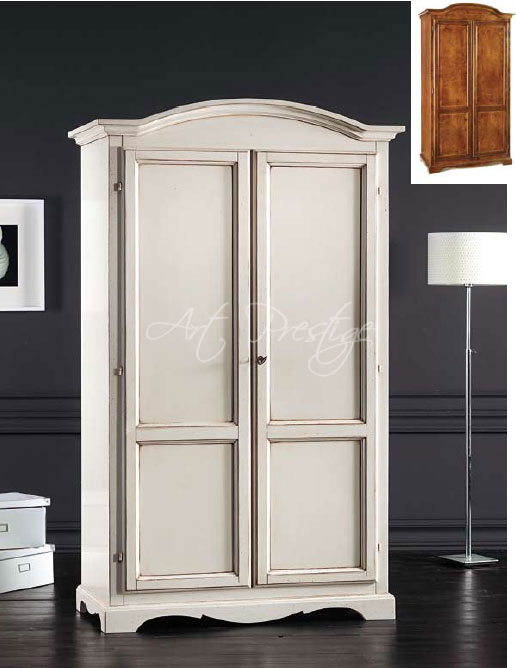 Art.275 Armadio classico bianco due ante