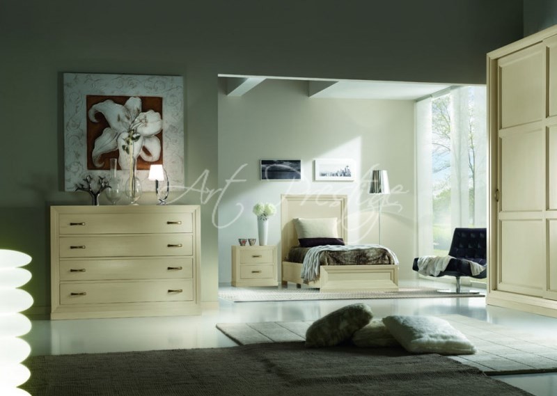 Art.5031/G Bed with eco-leather headboard - Image 3