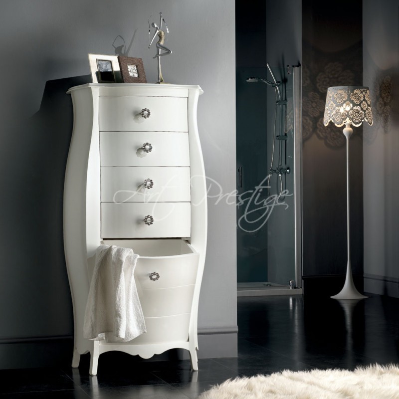 Art.1379/A Chest of drawers with flap