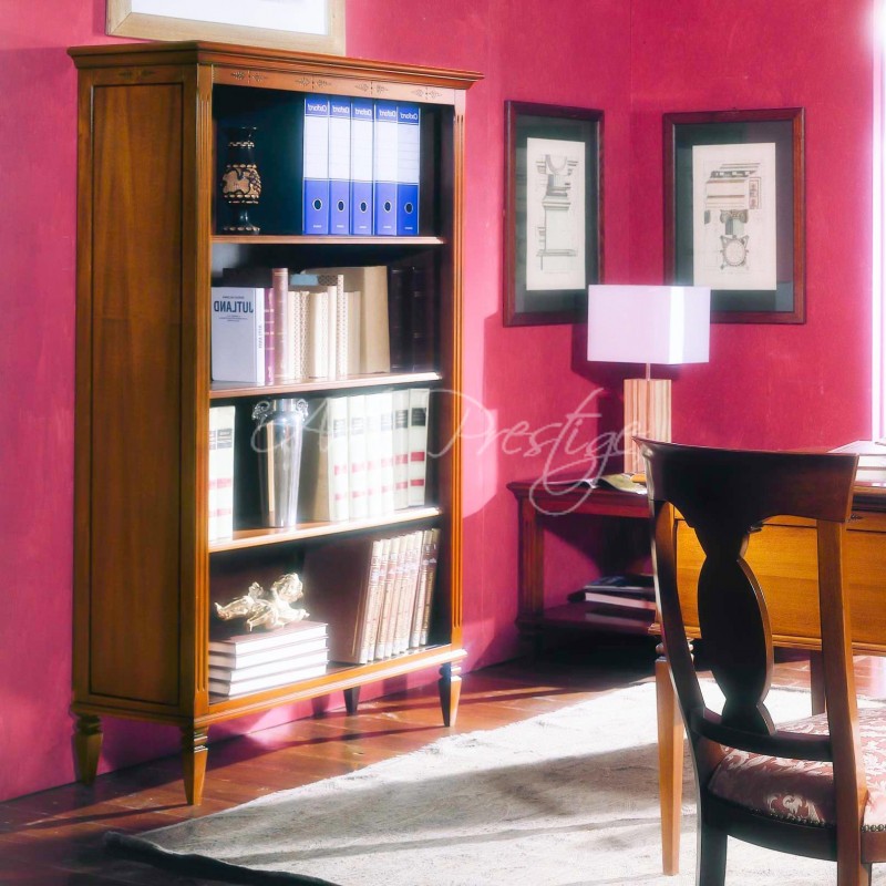 Art.810/GL Libreria classica tre ripiani