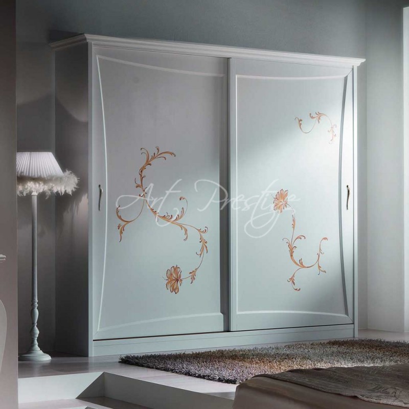 Art.623 Upholstered carved bed - Image 3