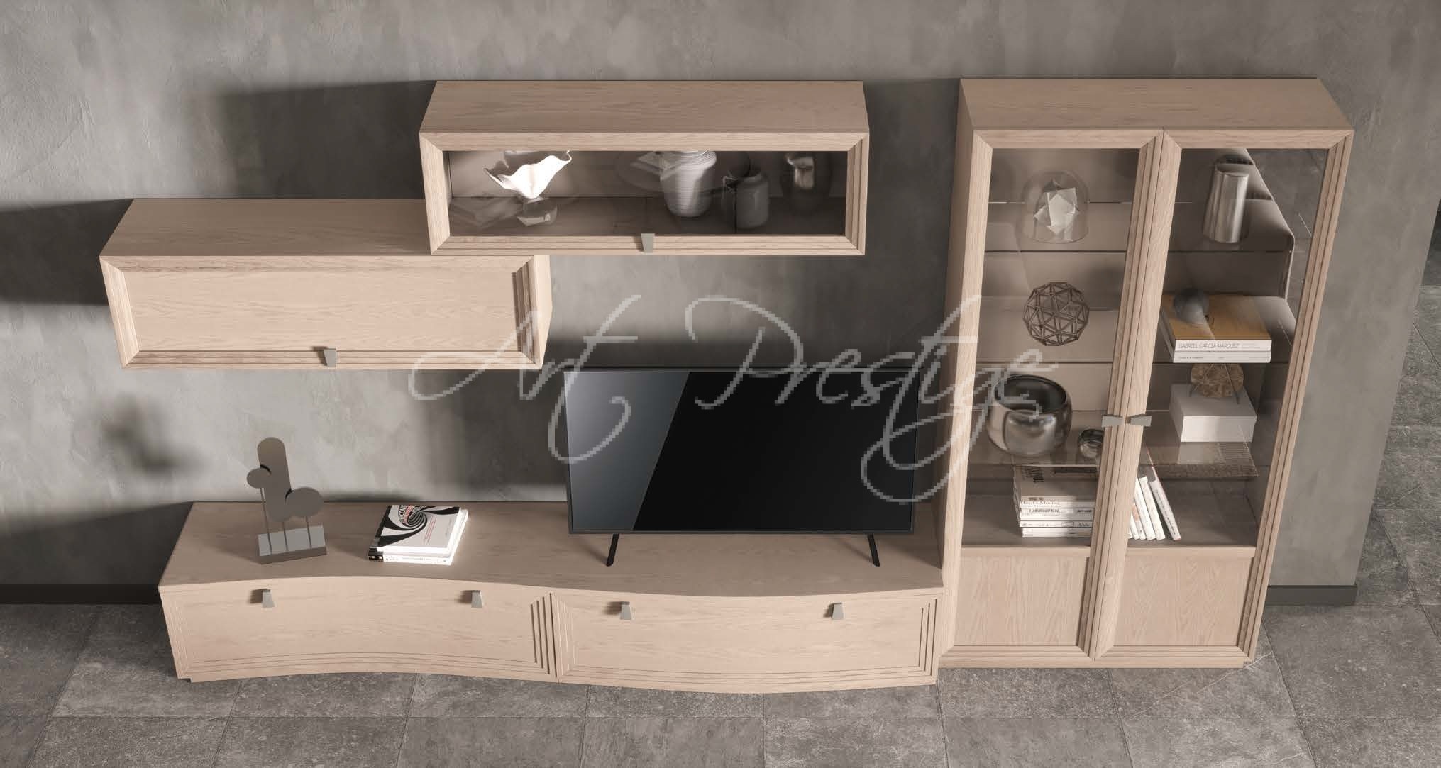 Art.21 Linosa tv wall in solid wood - Image 2