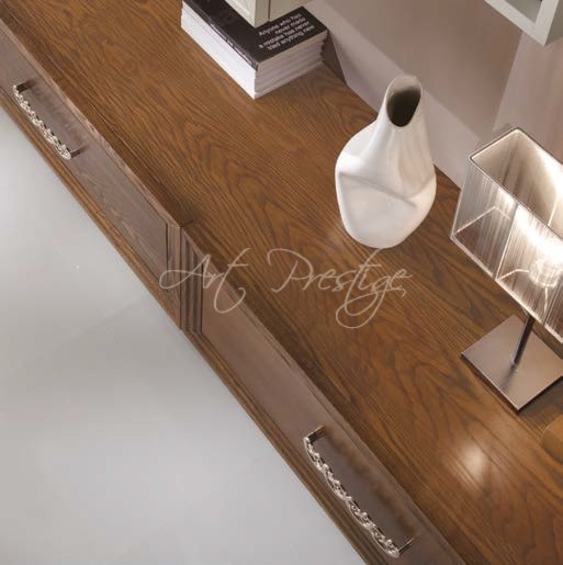 Art.36 Faraglione TV wall in walnut color - Image 2