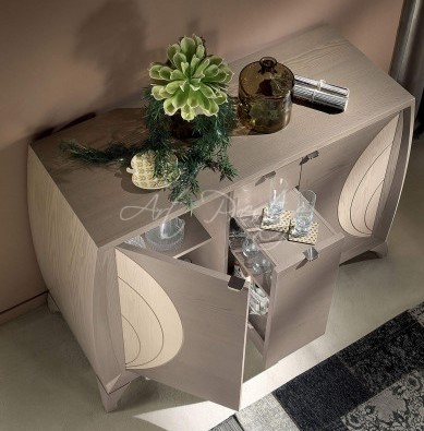 Art.L5016 Credenza-bar 2 porte incise - immagine 2