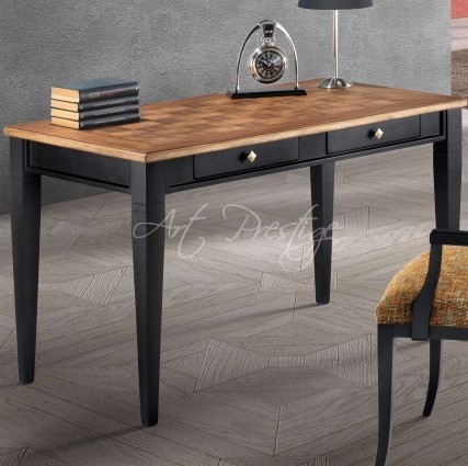 Art.H8440 Scrittoio 2 cassetti intarsiato - immagine 6