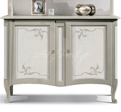 Art.258/GS Sideboard and glass cabinet with 2 doors - Image 2