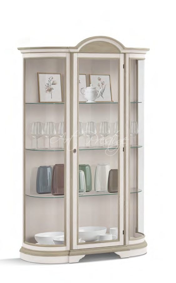 Art.478/GS Showcase 1 door with curved sides