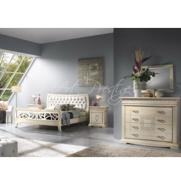 Art.223 Dresser 4 drawers with fret - Image 3