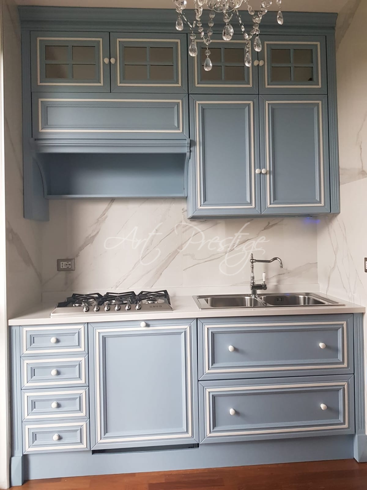 Princess country chic kitchen, practical and functional