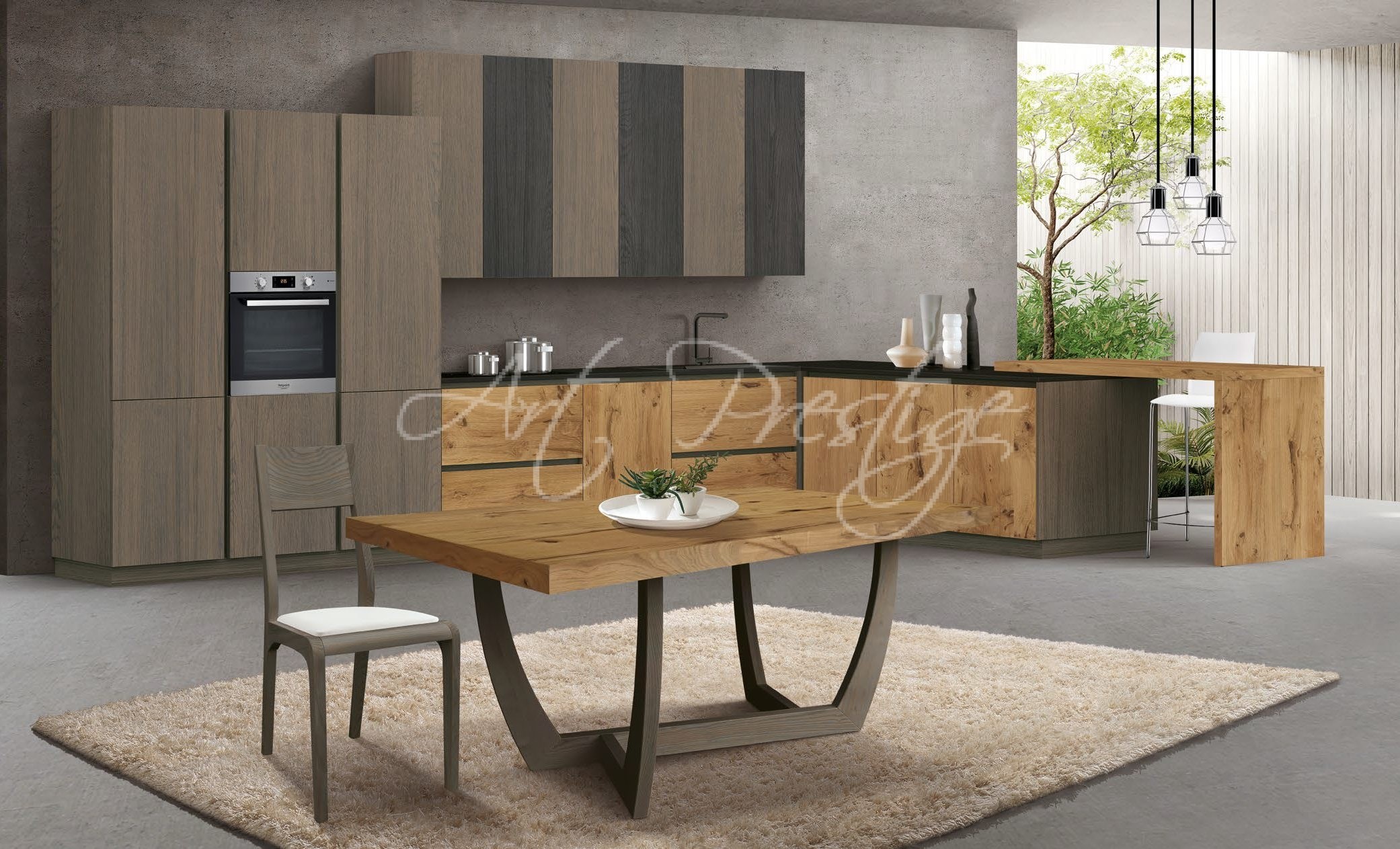 Art.7402 Cucina Manila componibile contemporanea - immagine 2