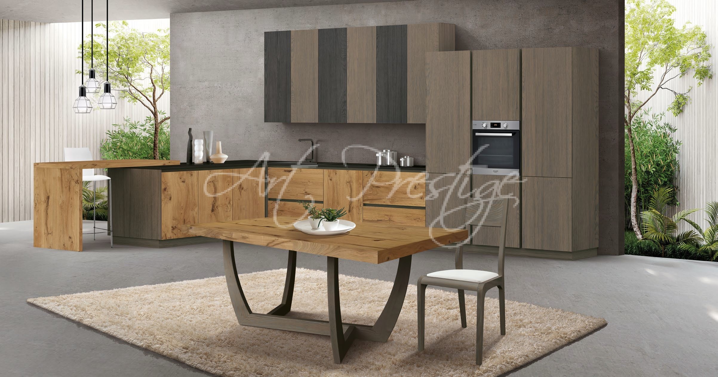 Art.7402 Cucina Manila componibile contemporanea