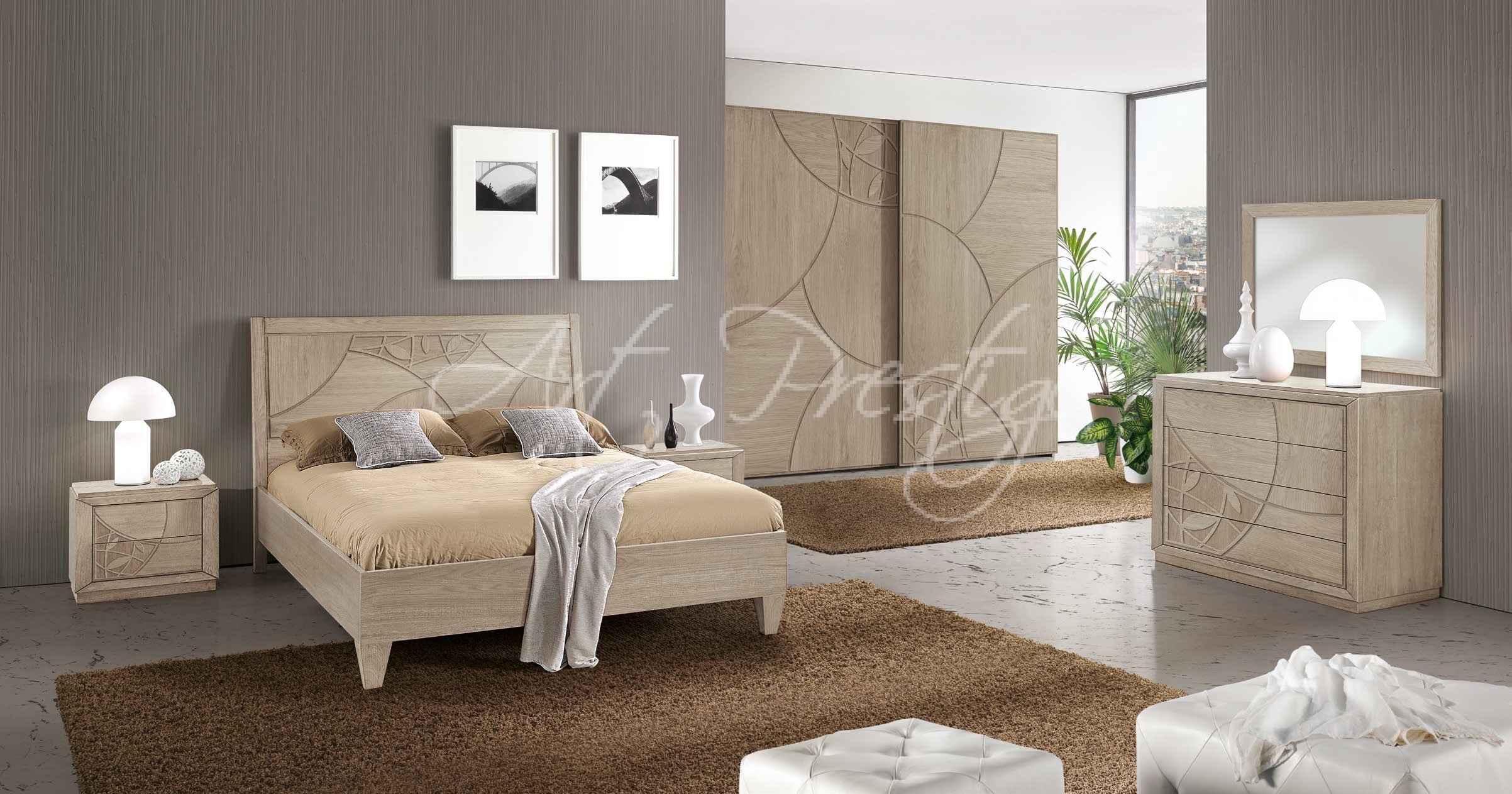 Camera matrimoniale Nicole in frassino