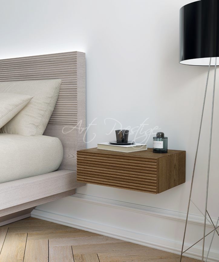 Art.1401T/VC Letto Nova fly in legno massello color grigio cenere - immagine 5